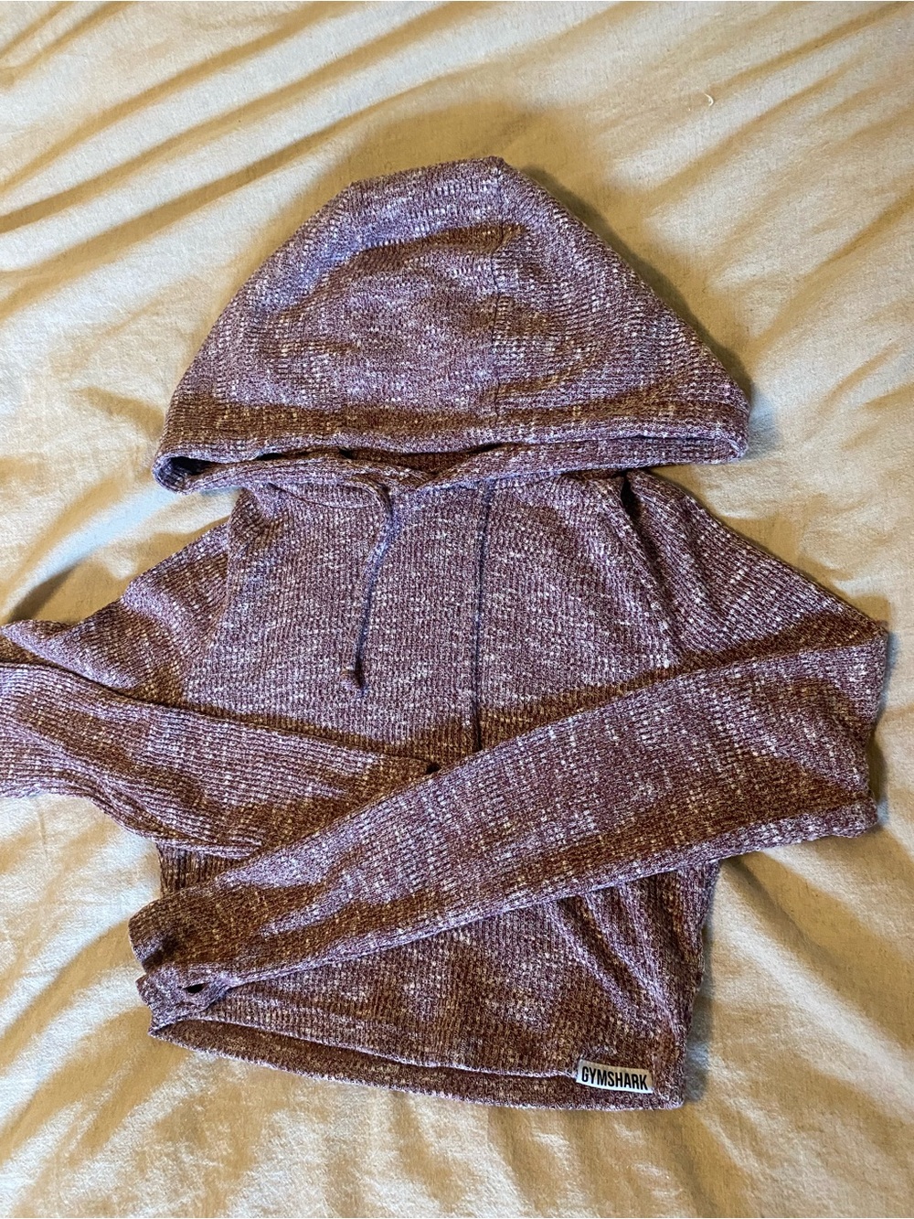 Gymshark Cozy crop Knit Hoodie